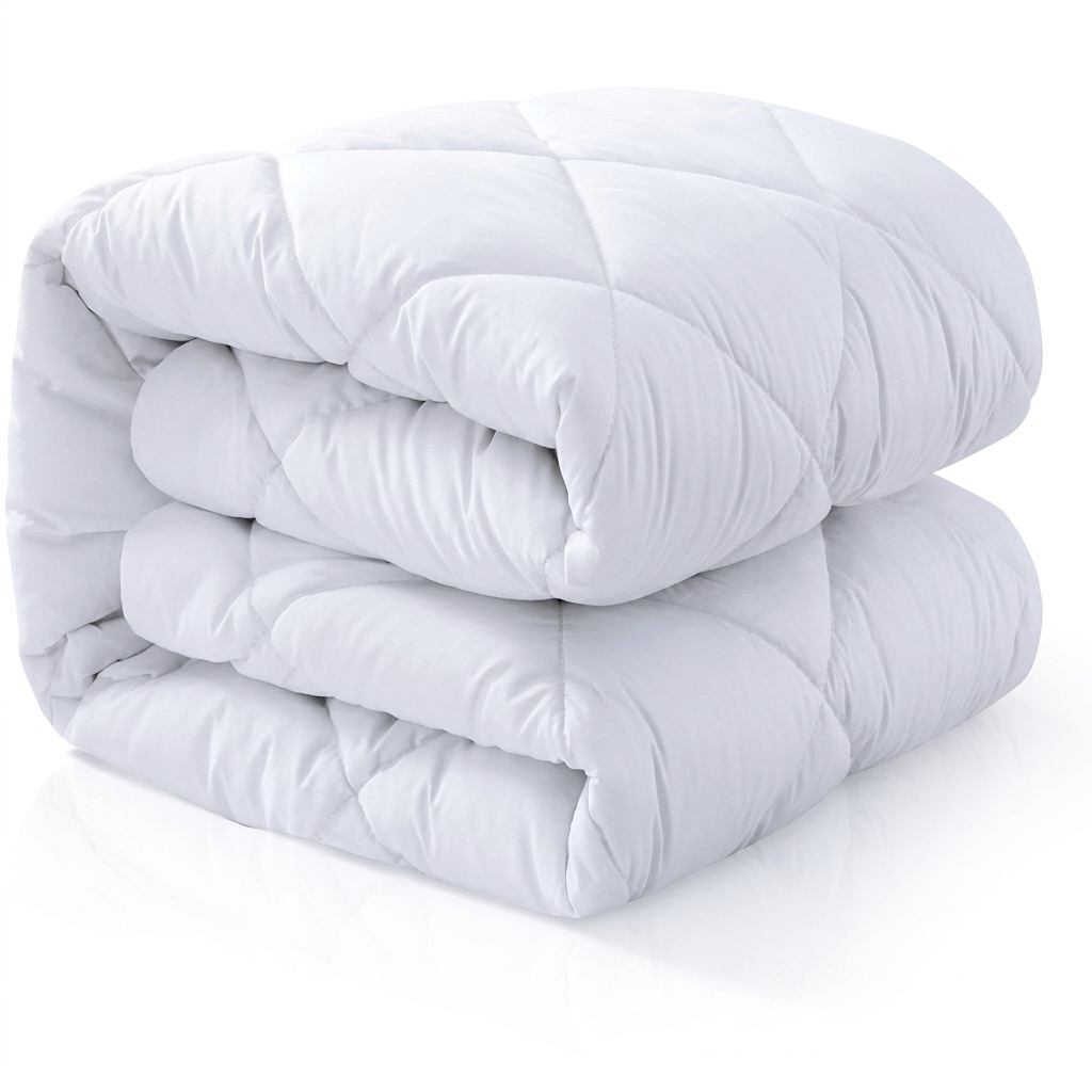 LV Premium 100% Waterproof Mattress Protector | White with Secure Elastic Straps | Free Delivery