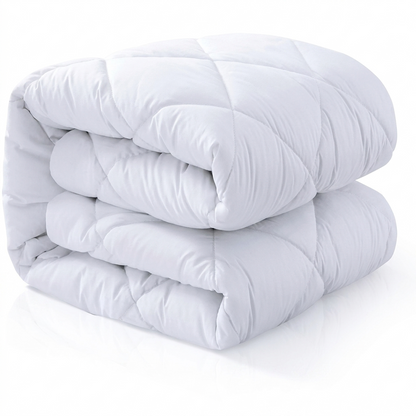 LV Premium 100% Waterproof Mattress Protector | White with Secure Elastic Straps | Free Delivery