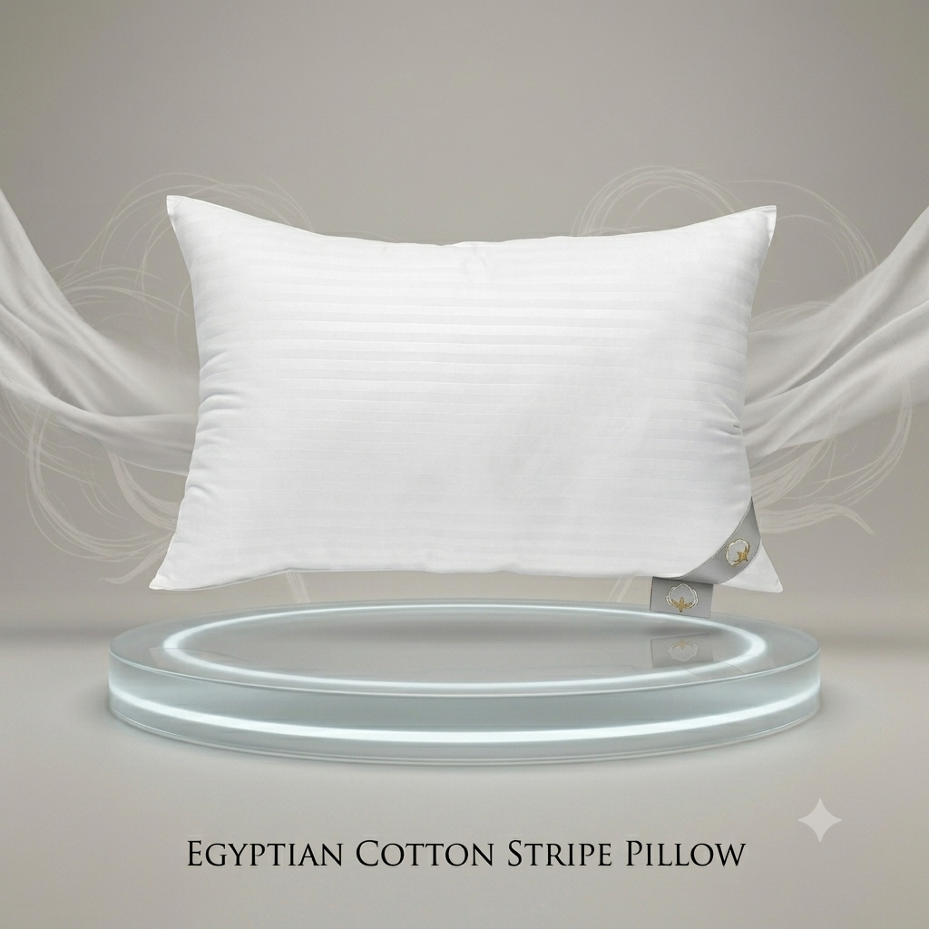 LV Luxury Egyptian Cotton Pillow | Experience Hotel Luxury Every Night