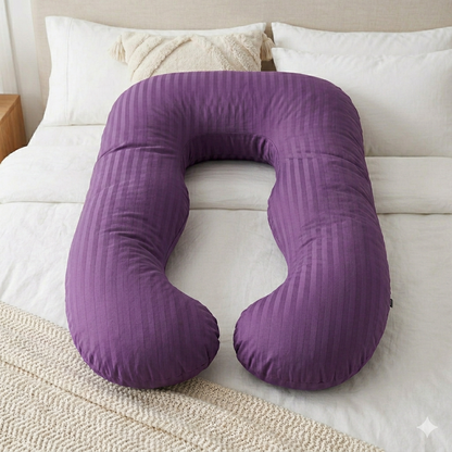 LV U Shaped Pregnancy Pillow | Feel Comfort. Sleep Better. Embrace Motherhood | Free Delivery